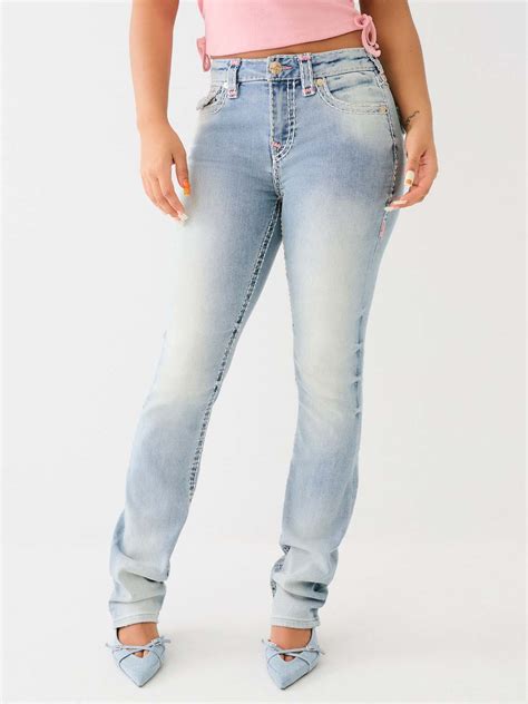BILLIE MID RISE SUPER T STRAIGHT JEAN