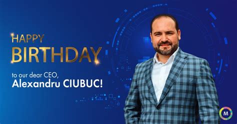 Happy birthday to our dear CEO, Alexandru Ciubuc! | Moldtelecom | 72 ...