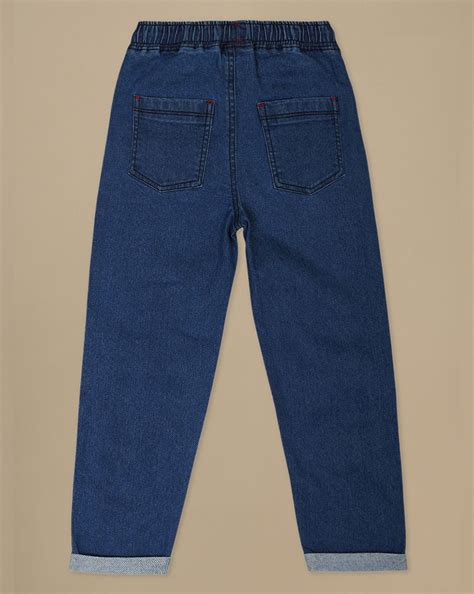 Sonic Modern Printed Regular Fit Denim Jogger For Boys – Kidsville