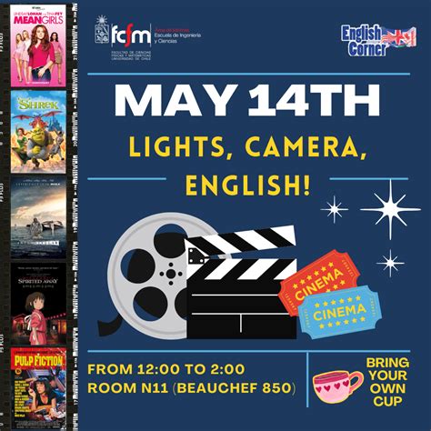 Sesión semanal English Corner - Facultad de Ciencias Físicas y ...