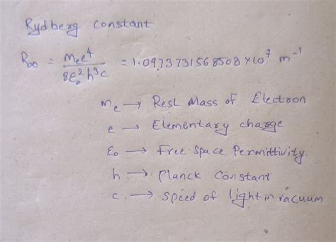 What are the uses of Rydberg constant? As in, its applications ...