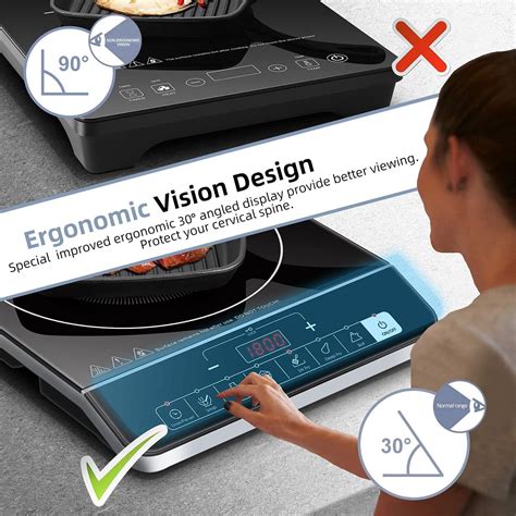 Easecook Portable Induction Cooktop Countertop Burner India | Ubuy