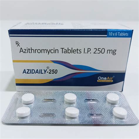 Azidaily - 250 Tablets Aclivia Healthcare Pvt. Ltd.