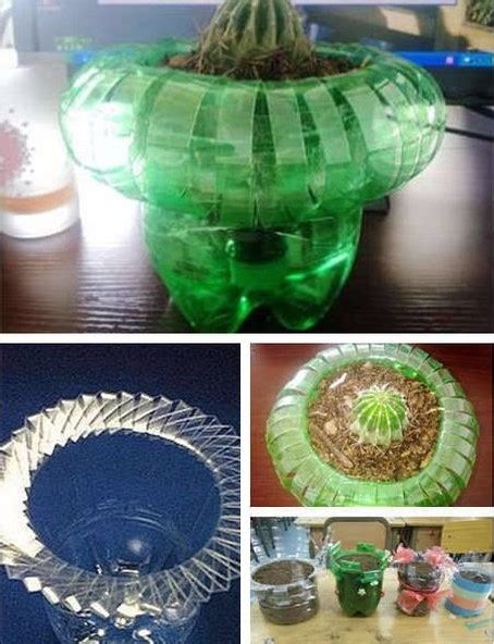 用废弃的塑料瓶DIY花盆 塑料瓶DIY花瓶-创意生活-魔术铺