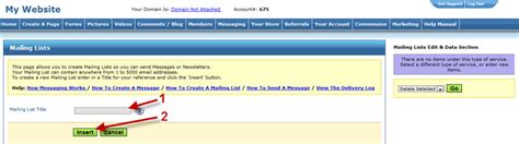 Image result for Mailing List Names