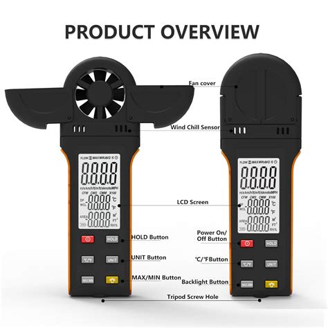 GOYERRNES Handheld Anemometer, Digital Wind Speed, India | Ubuy