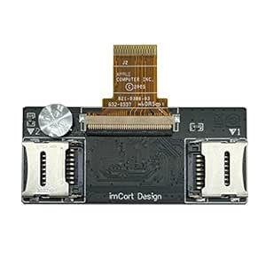 FLEANE FIP02 Dual Micro SD Adapter for iPod Classic iPod Video 5th 5 ...