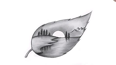 a drawing | Nature art drawings, Cool pencil drawings, Easy drawings ...