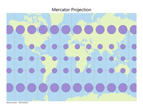 Henry Jansen GIS Portfolio: Map Projections