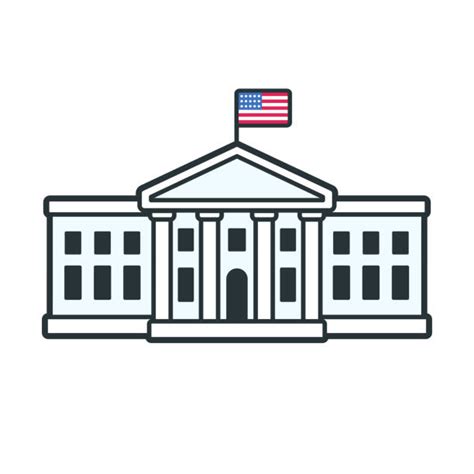 70+ Clipart White House Stock Illustrations, Royalty-Free Vector ...