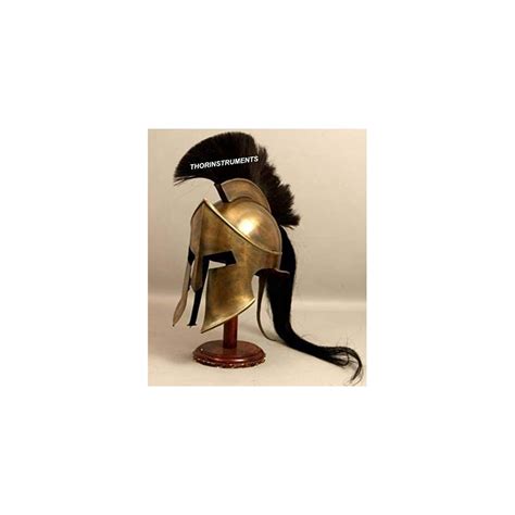 Buy Armor King Leonidas 300 Spartan Helmet Replica Halloween Costume ...
