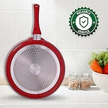 Wonderchef Royal Velvet Non-Stick 5 pcs Cookware Set|Fry Pan with Lid ...