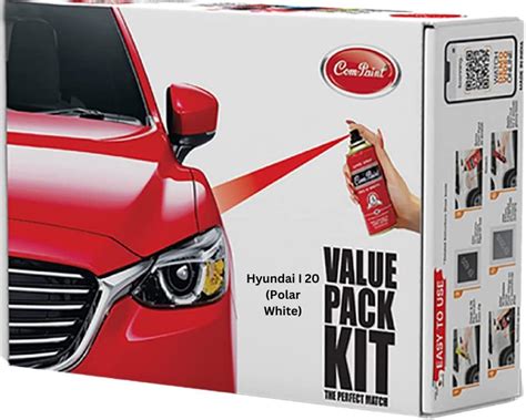 Com-Paint Best Car Scratch Remover Kit - Spray Paint for Hyundai I 20 ...