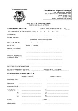 Fillable Online trac nsw edu Farrer Road WAGGA WAGGA - trac nsw edu Fax ...