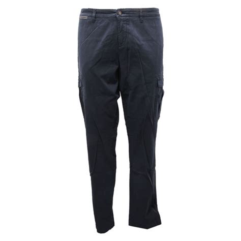 5785AL pantalone cargo uomo ELEVENTY man trousers blue