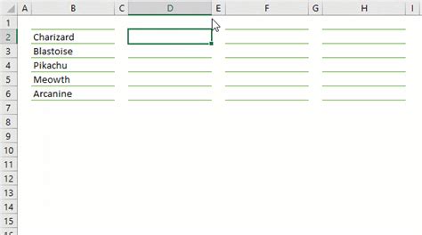 Excel Spill Functions 的图像结果