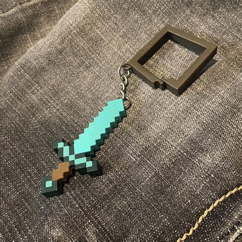 Image result for Minecraft Sapling Keychain
