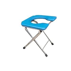 A-One Ortho Commode Stool Stainless Steel with Fiber Top (NON RUSTING ...