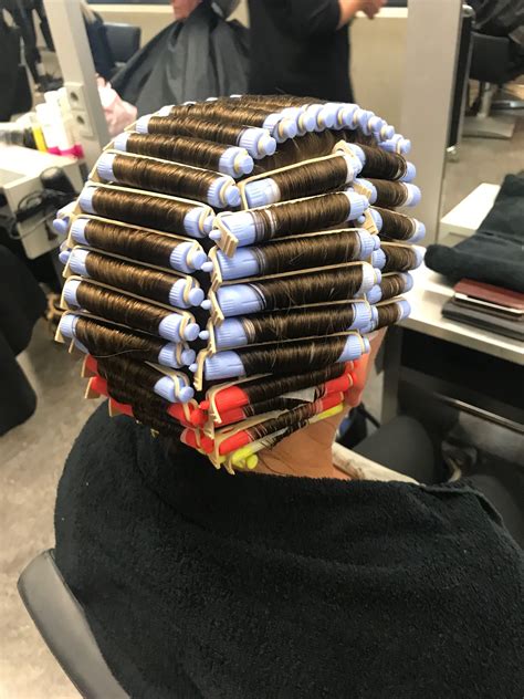 Pin on New perm | Hair rollers, Perm rod set, Sleep in hair rollers