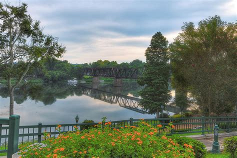 Riverwalk Augusta Georgia Photograph by Steve Rich - Fine Art America