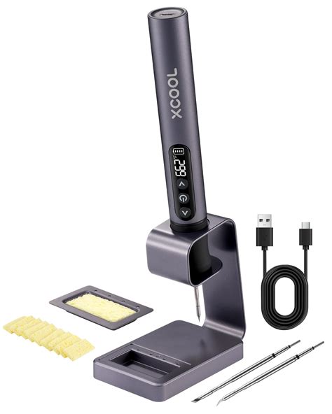 Buy SolderAce Cordless Soldering Iron Kit, Portable Soldering Iron with ...
