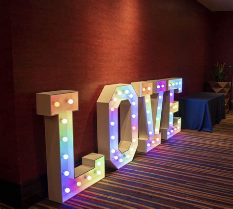 Rent Marquee Letters Belleville - Party marquee letter rentals