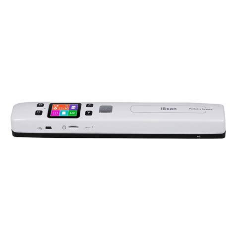 Buy iScan 1050DPI Portable Scanner Support TF Card Max. 32GB Photo JPEG ...
