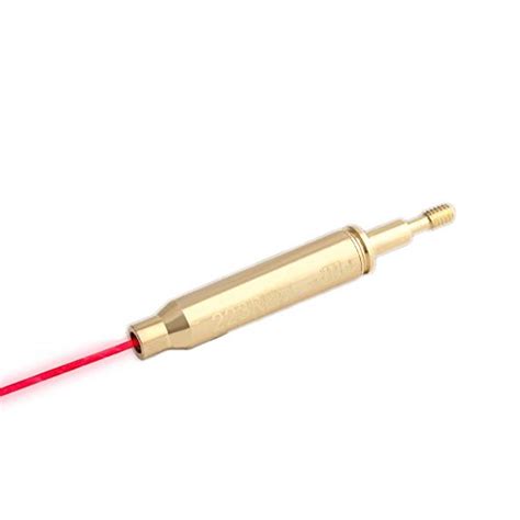 Higoo Tactical .223 Red Laser Boresighter, Brass Laser Sight Tool for ...