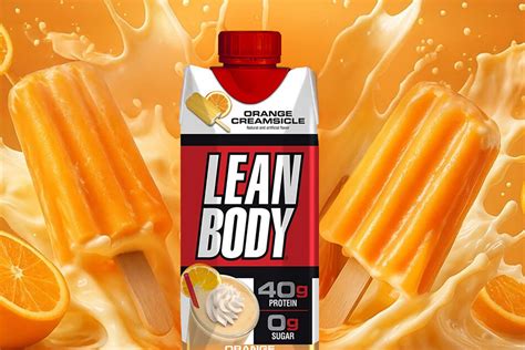 Labrada Lean Body Protein Shake now in Orange Creamsicle