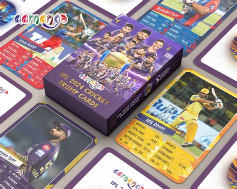 Aamango IPL Cricket Trump Card - 2024 Edition - Aamango