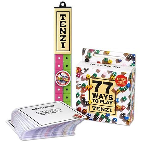 Amazon.com: TENZI Dice Party Game Bundle with 77 Ways to Play A Fun ...