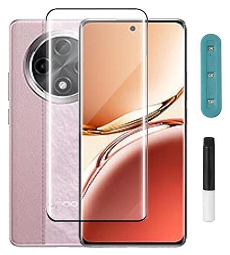 UV Premium Tempered Glass Screen Protector Guard Compatible For Oppo ...