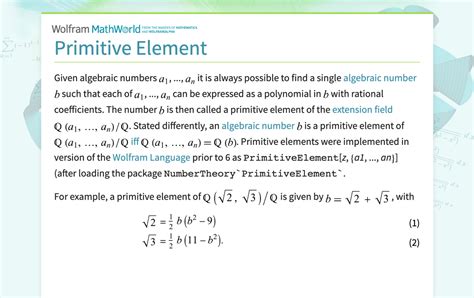 Image result for Primitive Matrix Example