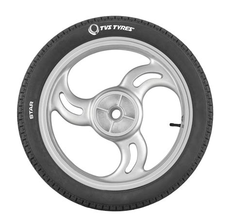 TVS Tyres Star Plus 2.25-16 36L Tube-Type Bike Tyre : Amazon.in: Car ...