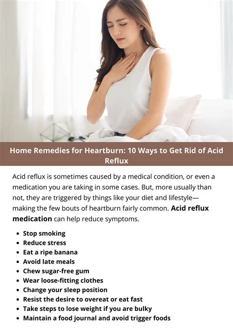 PPT - Home Remedies for Heartburn: 10 Ways to Get Rid of Acid Reflux PowerPoint Presentation ...