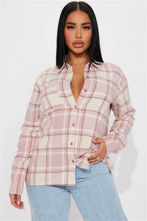Howdy To You Plaid Shirt - Pink/combo | Fashion Nova