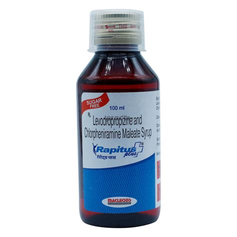 Rapitus Plus Syrup Sugar Free 100ML - Uses, Side Effects, Price, and ...