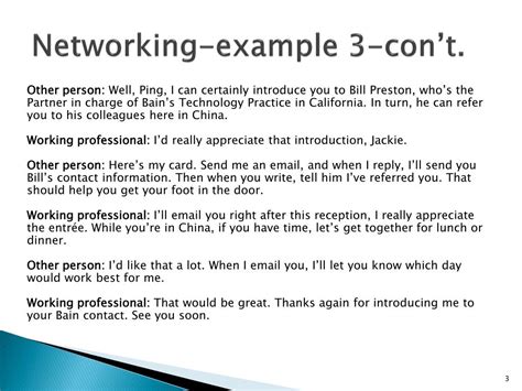 Image result for Example of Networking