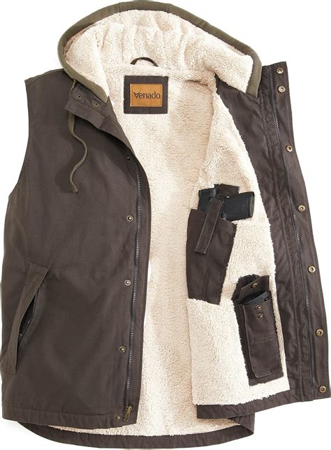 Men's Concealed Carry Hooded Vest - Venado Yukon Nepal | Ubuy