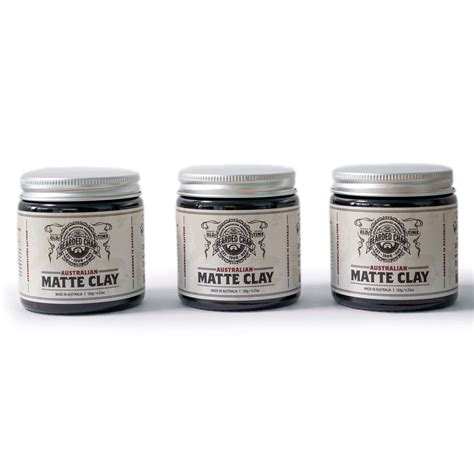 Australian Matte Hair Clay – The Bearded Chap