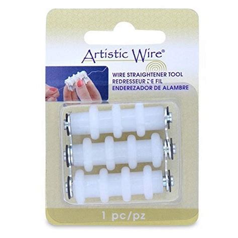 Beadalon 228S-420 Artistic Nylon Wire Straightener Tool with 3 Rollers ...