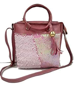 Buy Mapel RoseGold Sequence HandBag/SlingBag at Amazon.in