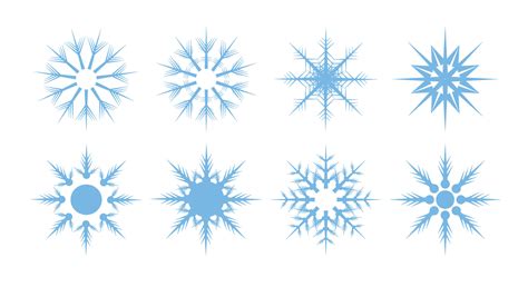 Image result for Basic Snowflake Shape