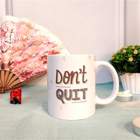 Buy Baar Baar Dekho - Don't Quit! | Mug | Mug | Printed Ceramic Mug ...