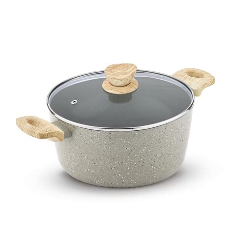 Buy Bergner Naturally Ceramic Forged Aluminium 24 cm Casserole and ...