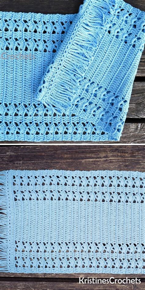 Image result for Crochet Thread Table Runner Patterns