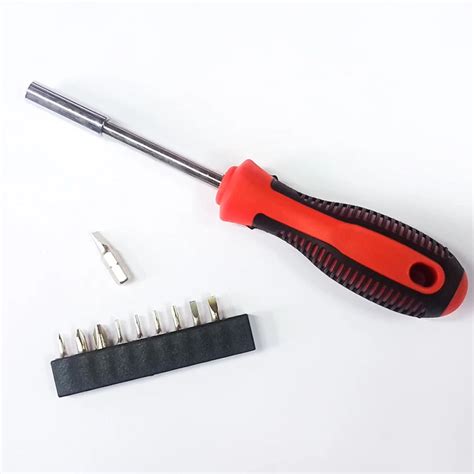 Buy 10 in 1 Screwdriver Toolkit Set - Phillips, Flat, Other Bit Types ...