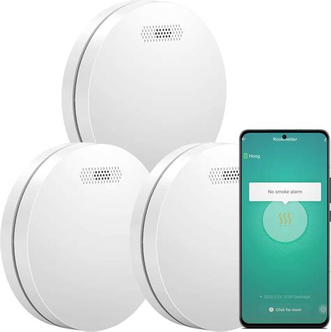 Aroha Smart Connect Smoke Alarm WiFi - 10 Years Battery - WiFi Fire ...