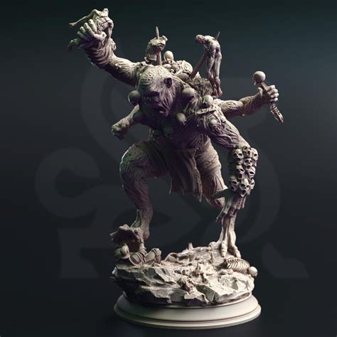 Shambling Corpse Mound Miniature Undead Horror Dungeons and Dragons ...