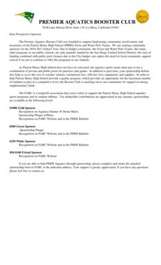Fillable Online 2010-2011PABCSponsorForm.doc. Registration form Fax ...